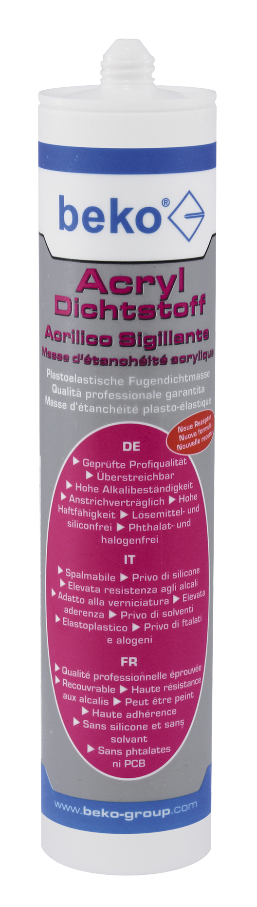 Beko Acryl-Dichtstoff 310 ml Braun