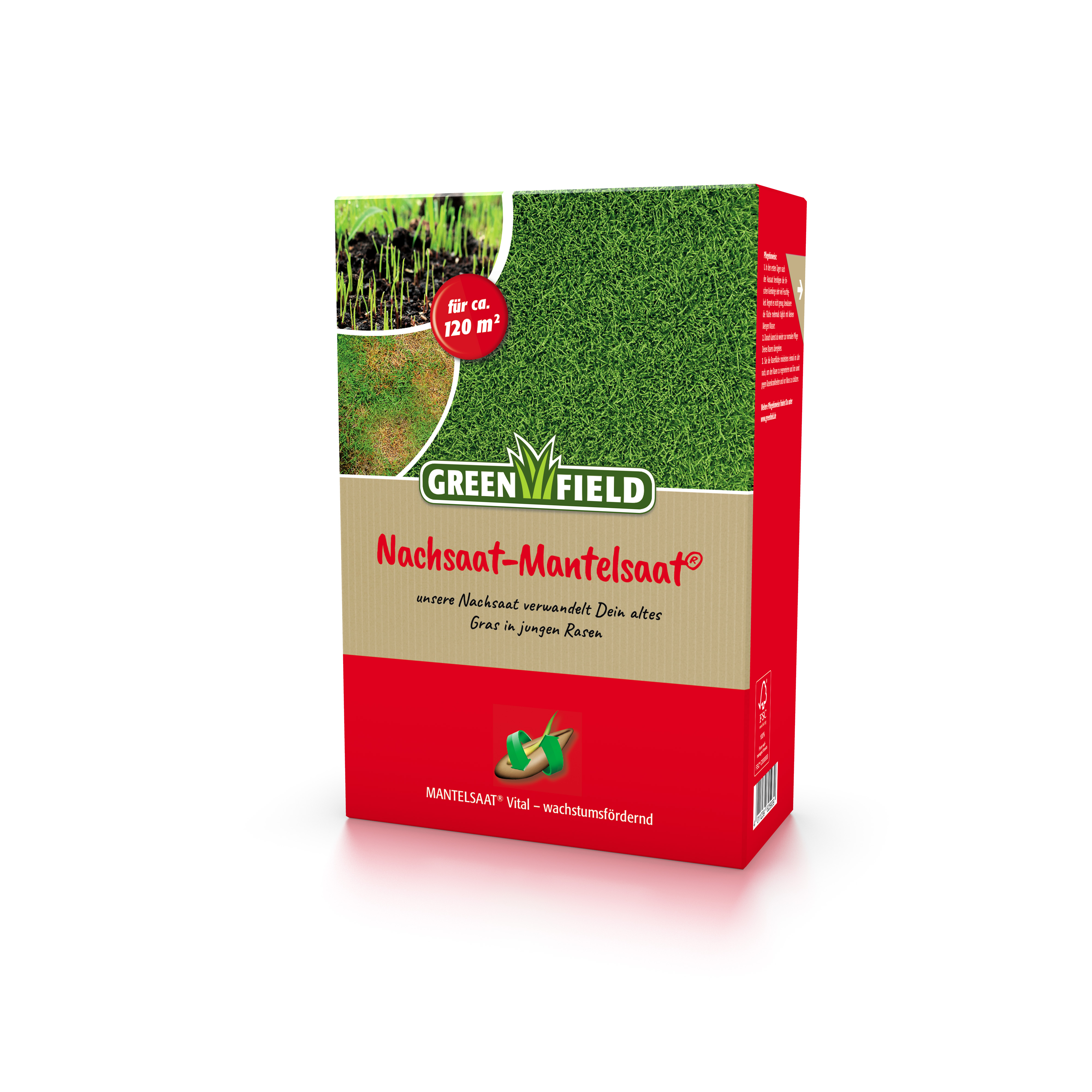Greenfield Nachsaat-Mantelsaat 2 kg
