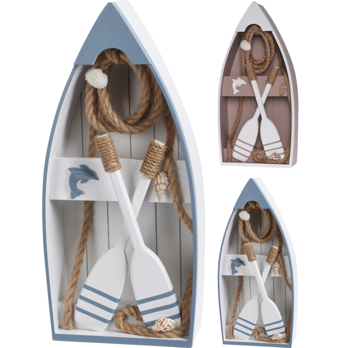 Koopman Ruderboot Deko 40 cm