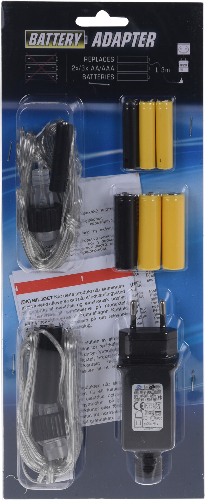 Koopman Batterieadapter Set