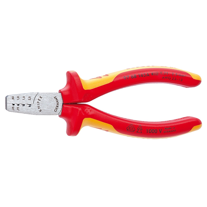 Knipex Crimpzange 145 mm 9768145