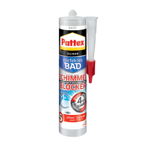 Pattex Perfektes Bad Schimmel Blocker Silikon 300ml