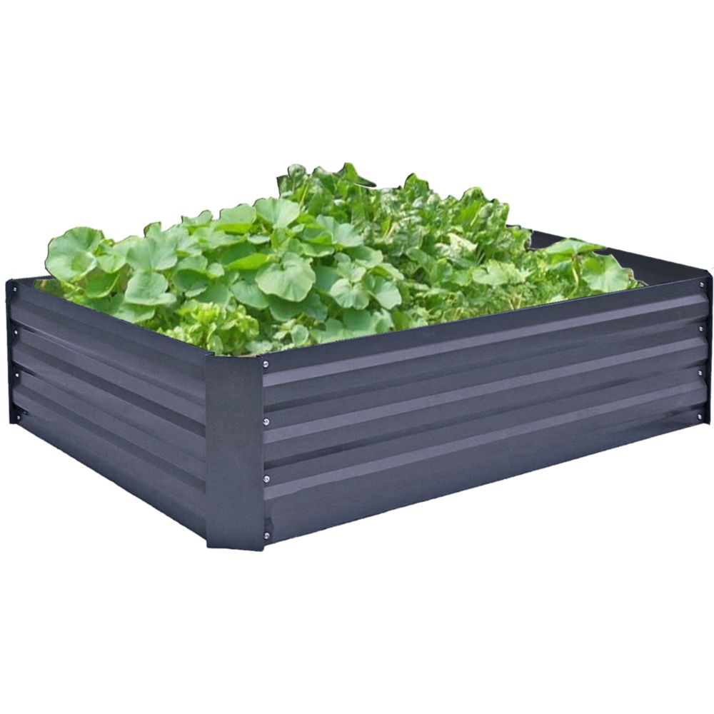Garden Pleasure Hochbeet/Beetumrandung Metall 120 x 90 x 30 cm