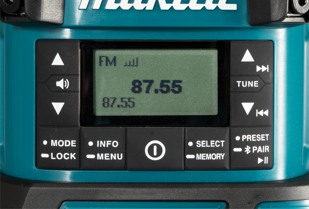 Makita Akku-Radio mit Laterne DMR056, ohne Akku und Ladegerät Makita Akku-Radio mit Laterne DMR056, ohne Akku und Ladegerät
