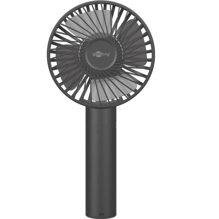 Goobay USB-Mini-Handventilator mit Standfunktion