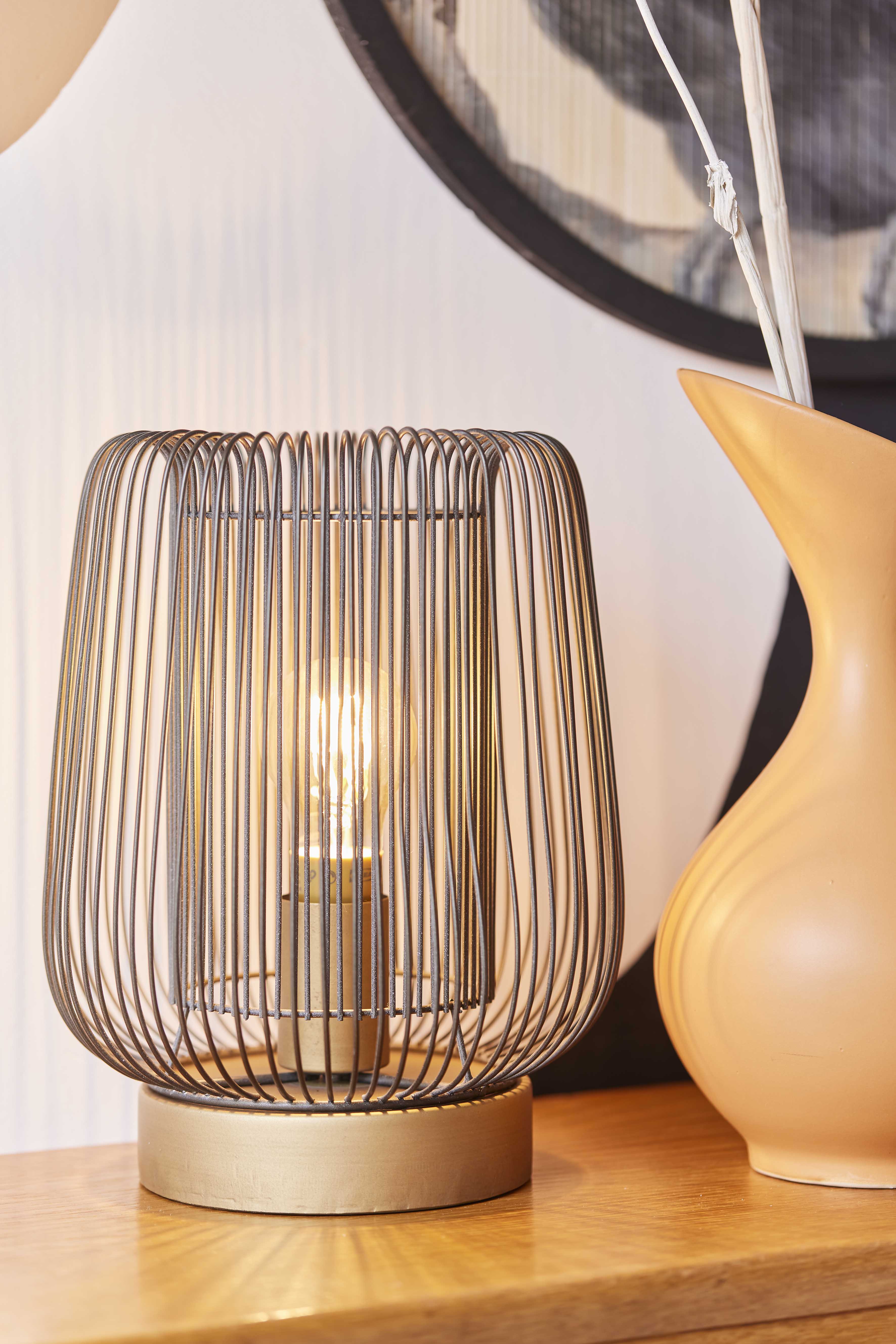 House of Nature Lampe Mauban 38 cm