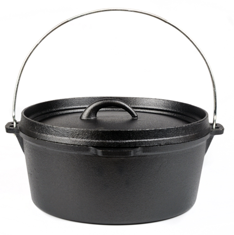 Garden Pleasure Dutch Oven 5 Liter 2er-Set