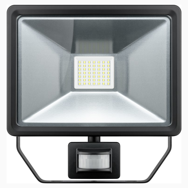 Goobay LED Außen-Flutlichtstrahler mit Bewegungsmelder, 50 W