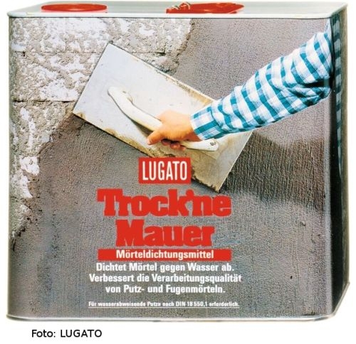 LUGATO Trockne Mauer Mörteldichtungsmittel 1kg