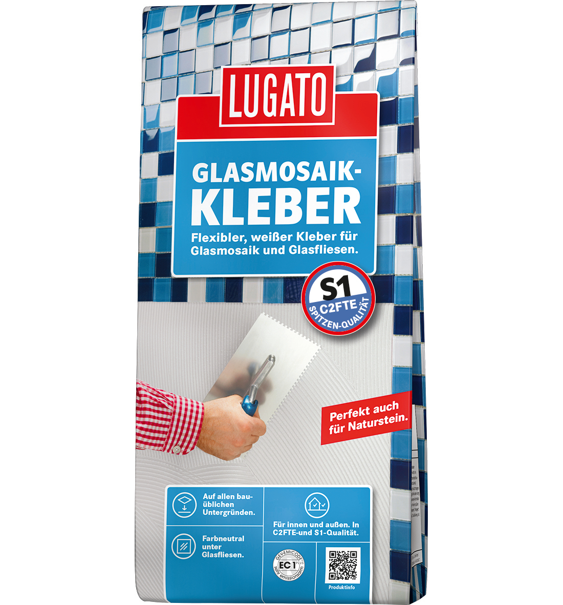 Lugato Glasmosaik Kleber 5 kg