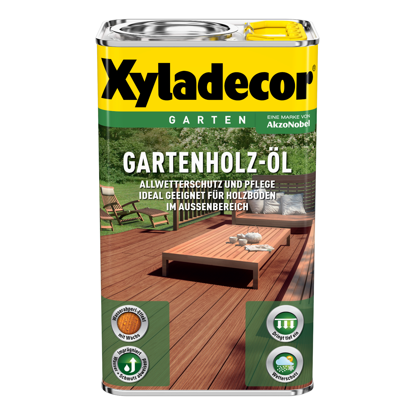 Xyladecor Gartenholz-Öl natur dunkel 2,5 L