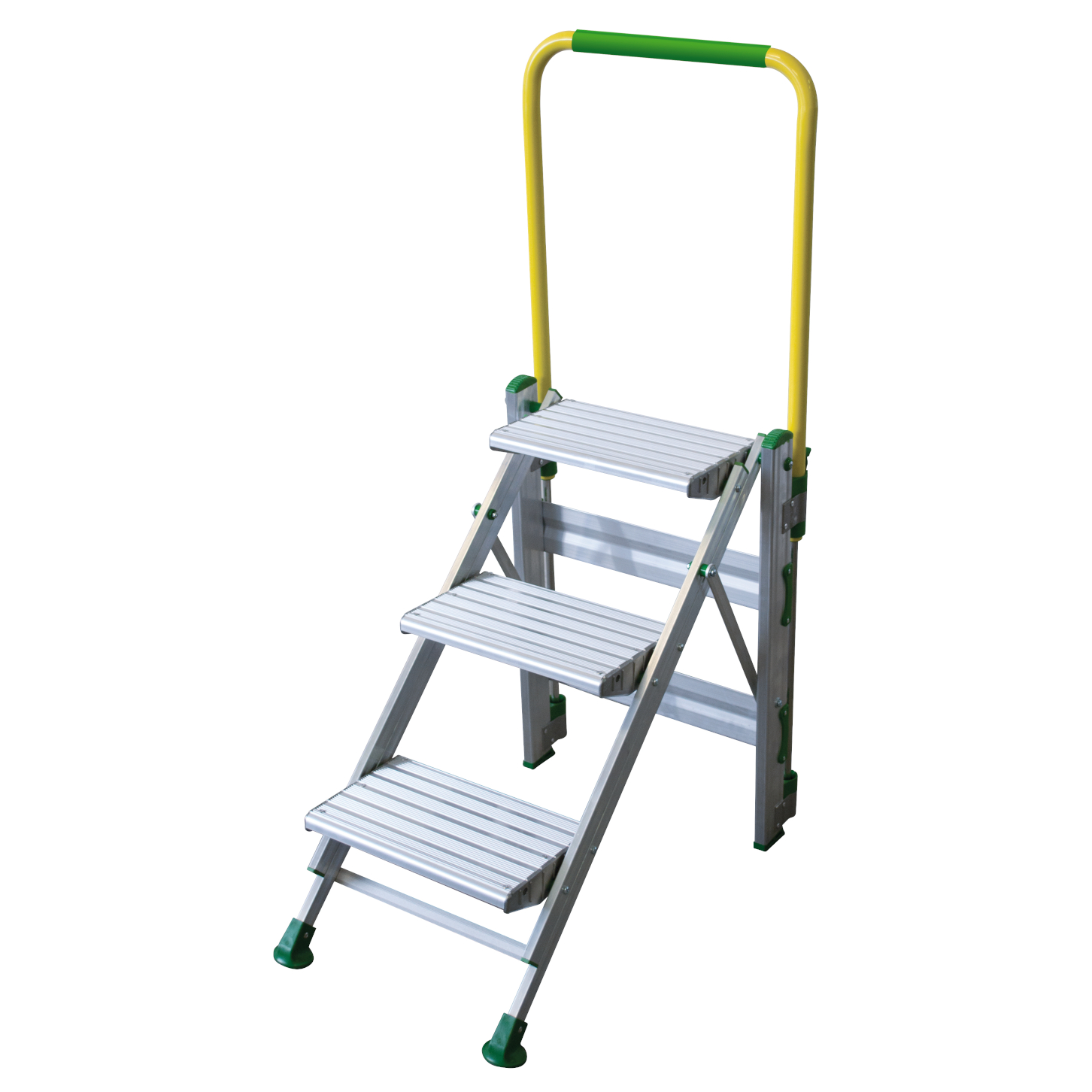 Facal Klapptreppe mit Haltegriff Plio PO-3M 73 cm