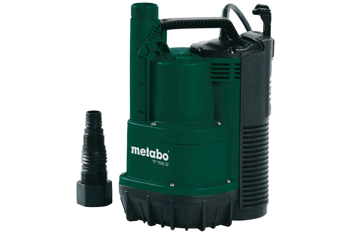 Metabo Flachsaugende Tauchpumpe TP 7500 SI