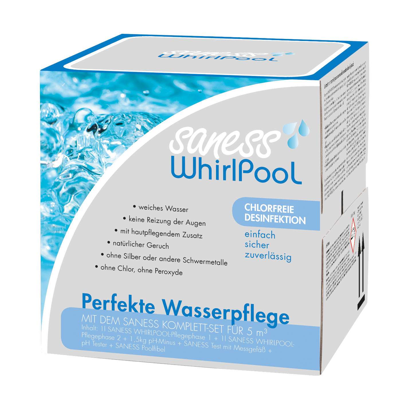 Saness Whirlpool-Pflege Komplett-Set 6-tlg.