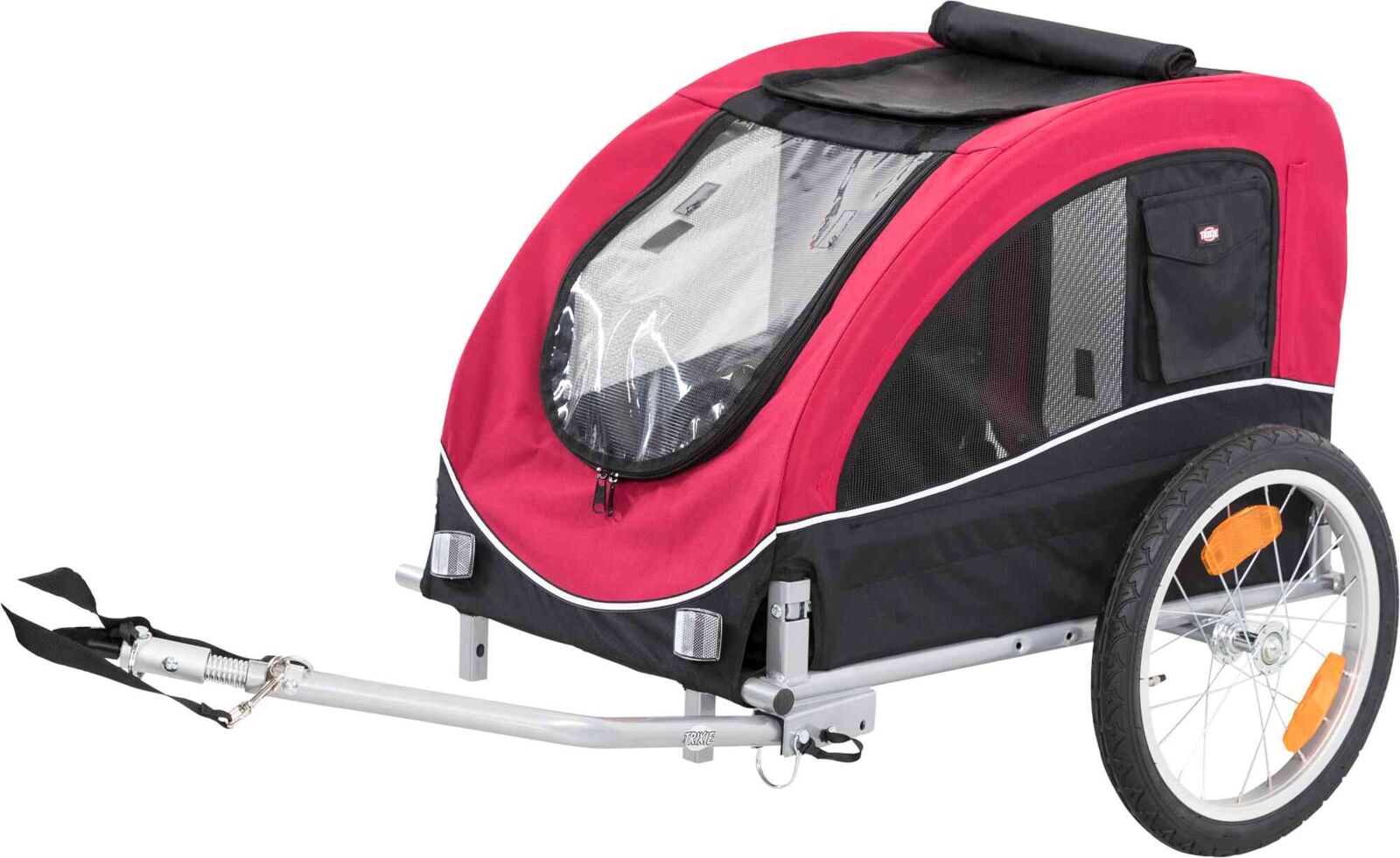 Trixie Fahrrad-Anhänger Größe M 63 x 68 x 75/137 cm