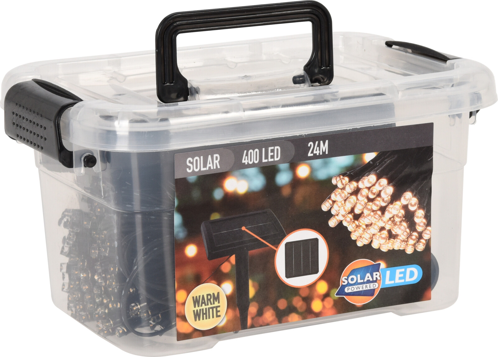Koopman Solar LED-Beleuchtung 400 LED warmweiß