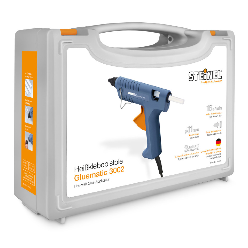 Steinel Heißklebepistole Gluematic 3002 Koffer-Set