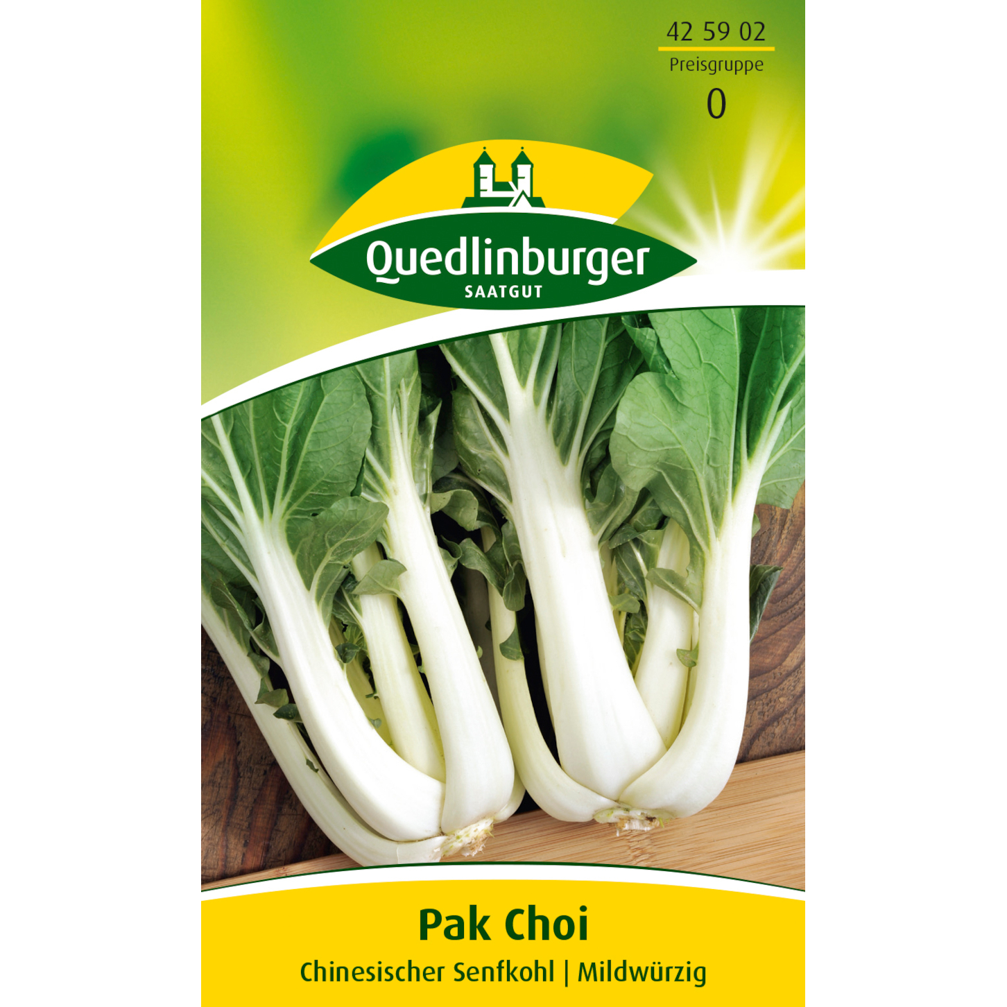 Quedlinburger Sämereien Pak Choi Chinesischer Senfkohl