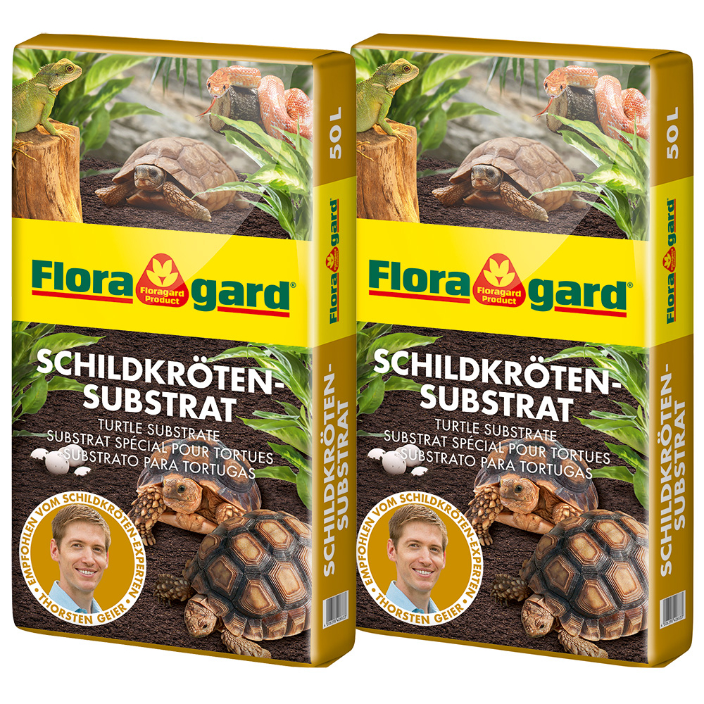 Floragard Schildkröten-Substrat 2 x 50 L