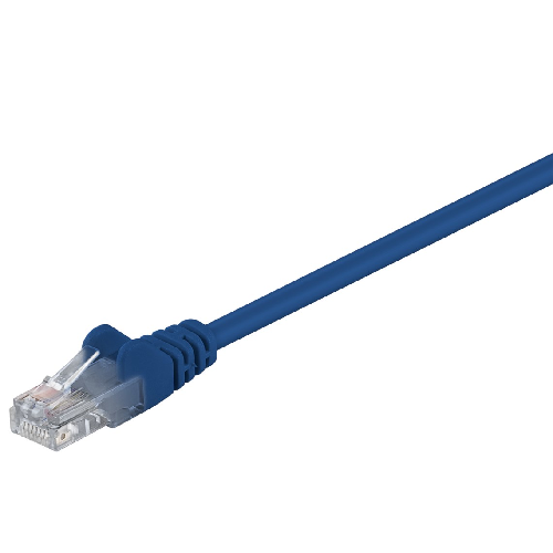 Goobay CAT 5e Patchkabel U/UTP Blau 5 m