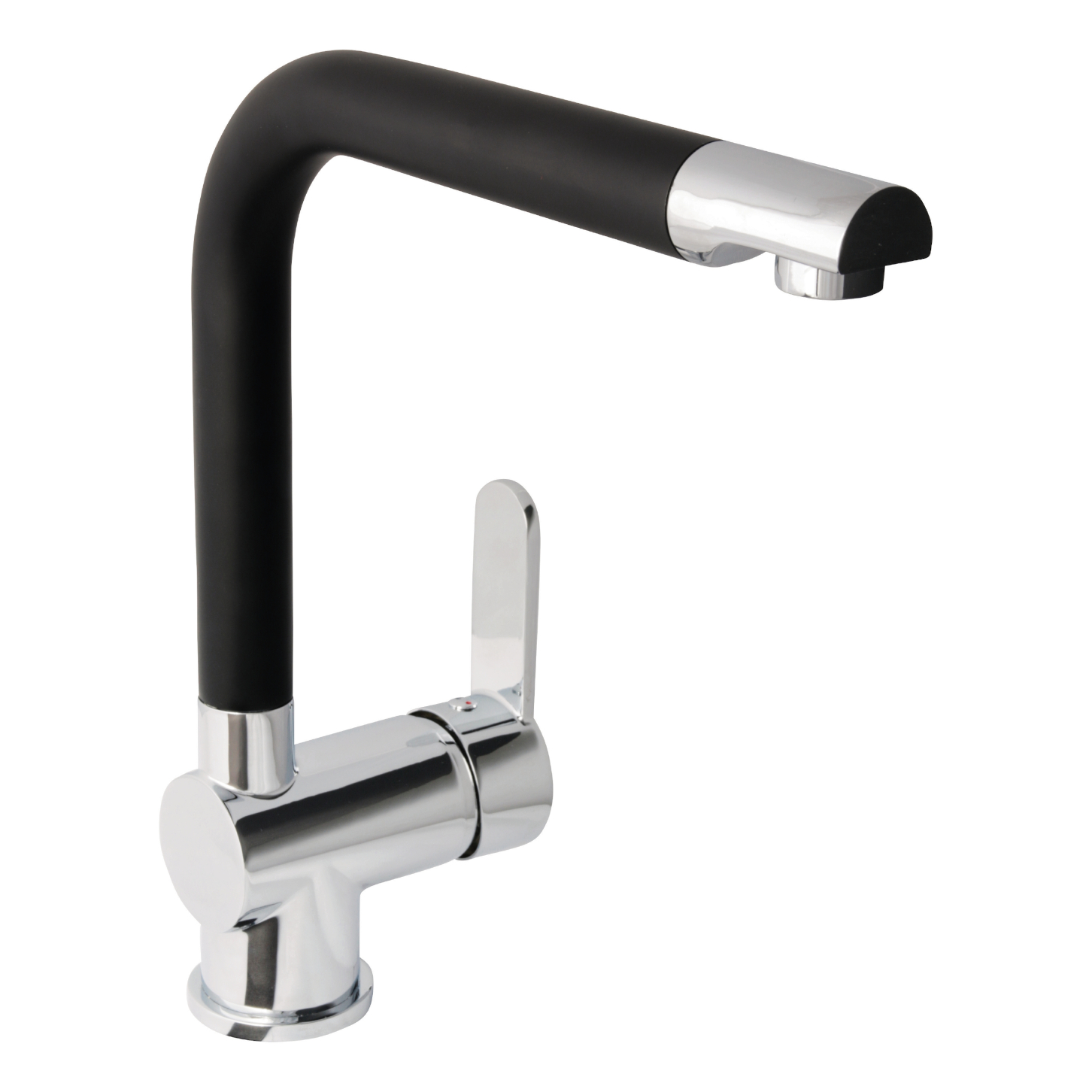 Sanitop Sanmix Style Einhebelmischer für Spüle chrom/schwarz
