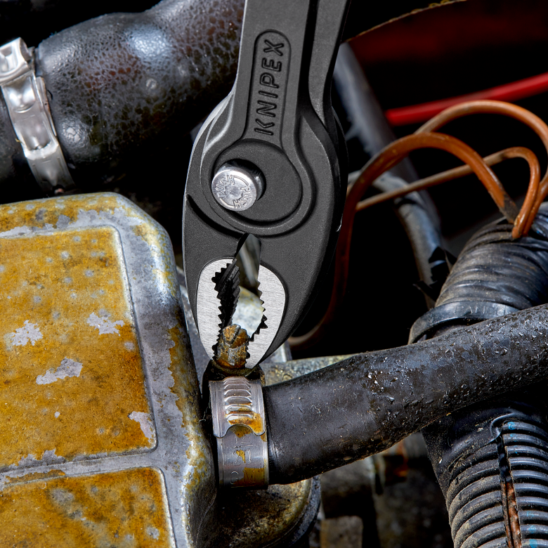 Knipex Frontgreifzange TwinGrip 200 mm Griffe mit Mehrkomponentenhüllen 82 02 200 Knipex Frontgreifzange TwinGrip 200 mm Griffe mit Mehrkomponentenhüllen 82 02 200