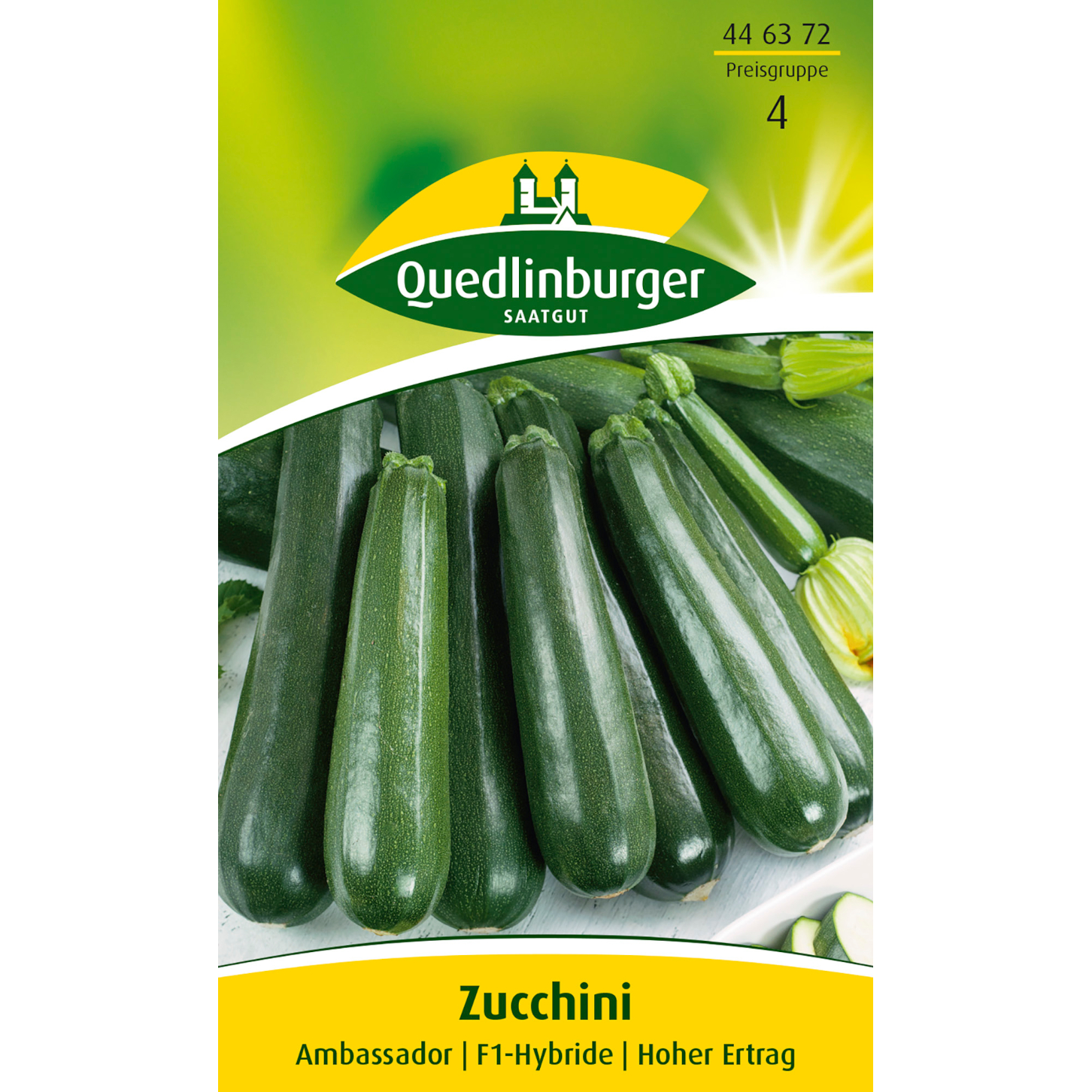 Quedlinburger Sämereien Zucchini Ambassador