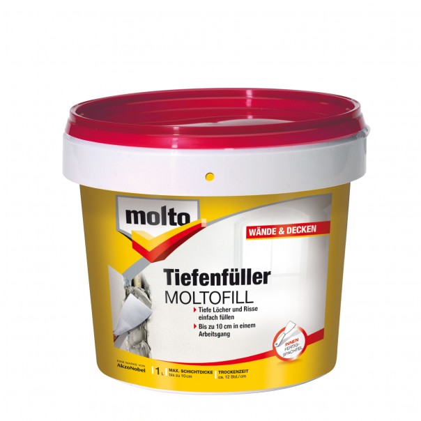 Molto Tiefenfüller Moltofill 1 L grau