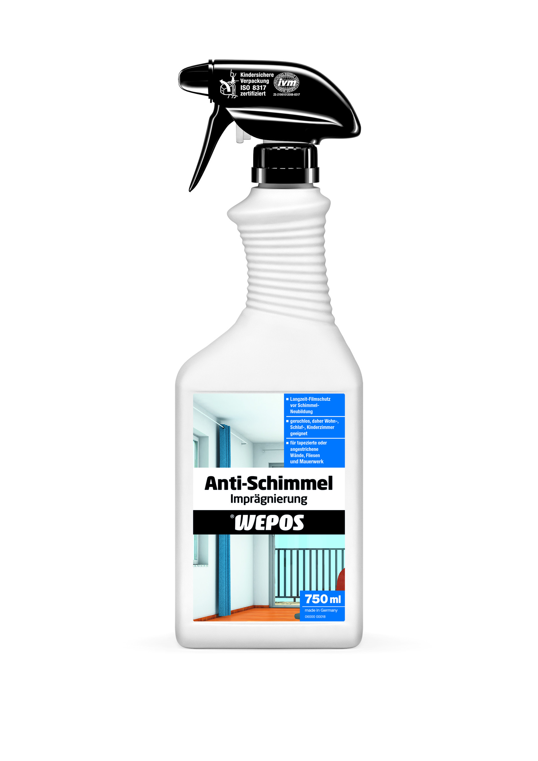 Wepos Anti-Schimmel Imprägnierung 750 ml