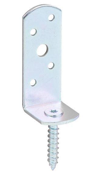 GAH Alberts Flechtzaunhalter L-Form 115 x 31,5 x 75 mm