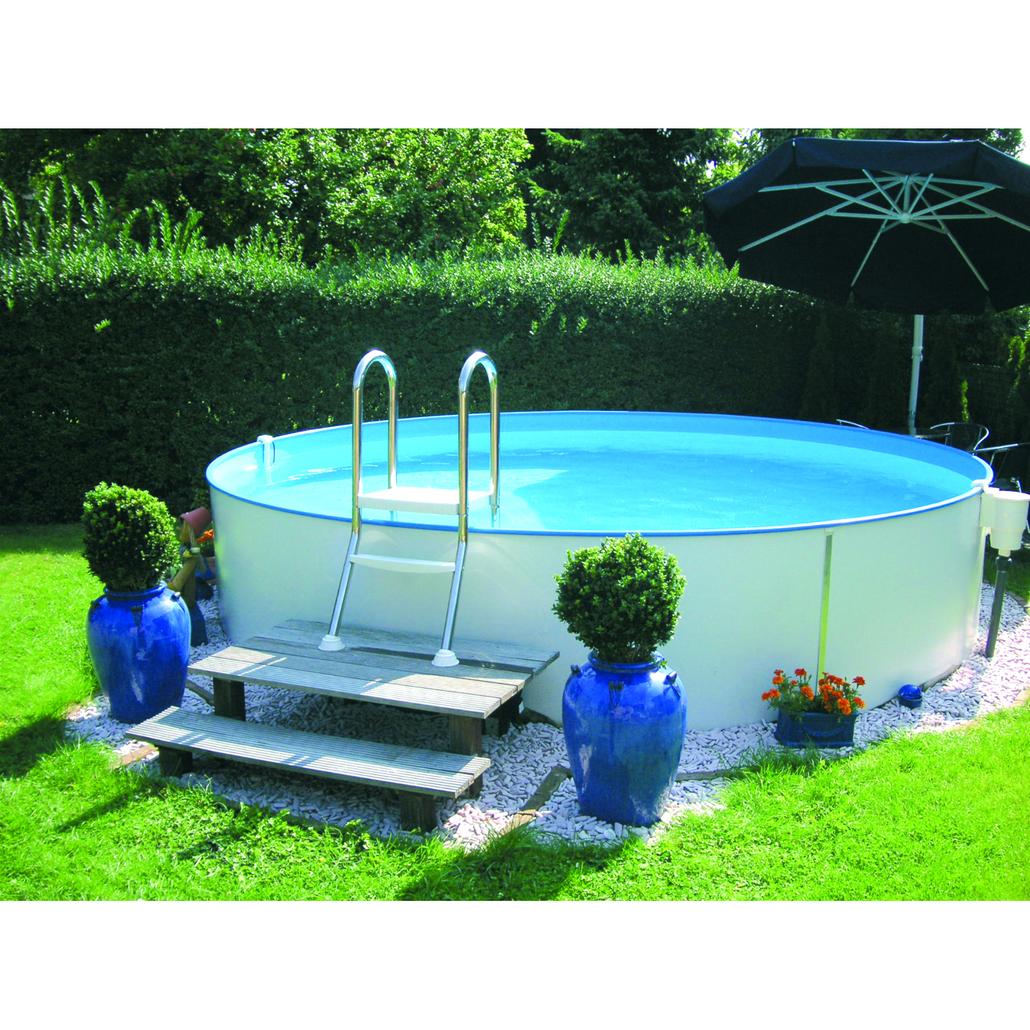 BWT MyPool Poolset Premium rund Ø 3,50 x 1,20 m Sandfilteranlage