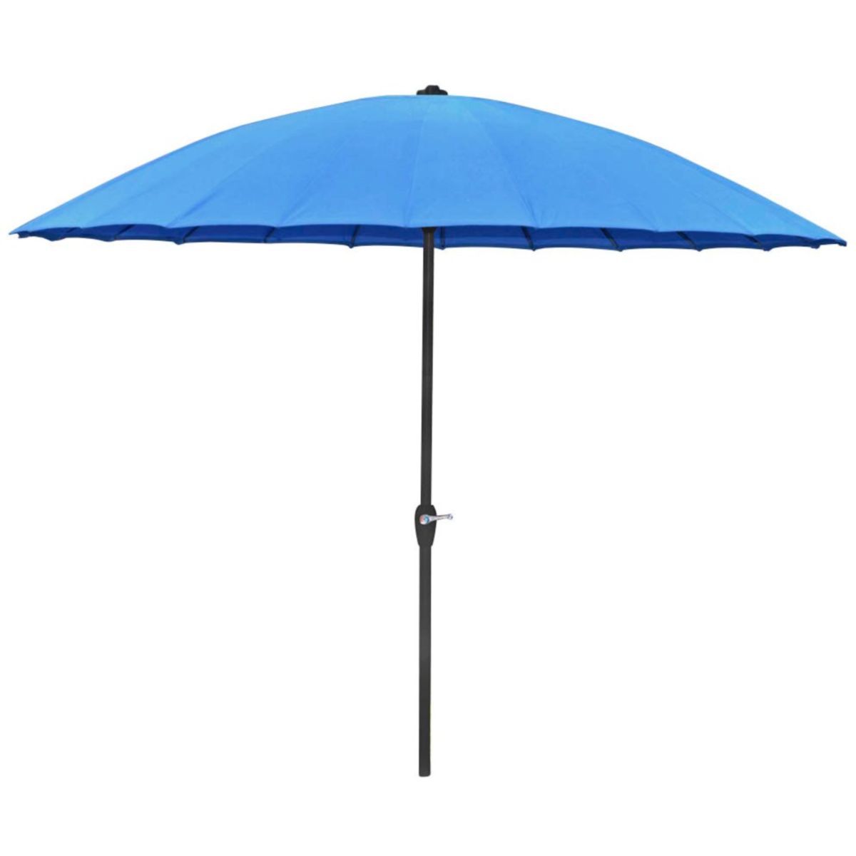Garden Pleasure Sonnenschirm blau Ø 255 x 250 cm