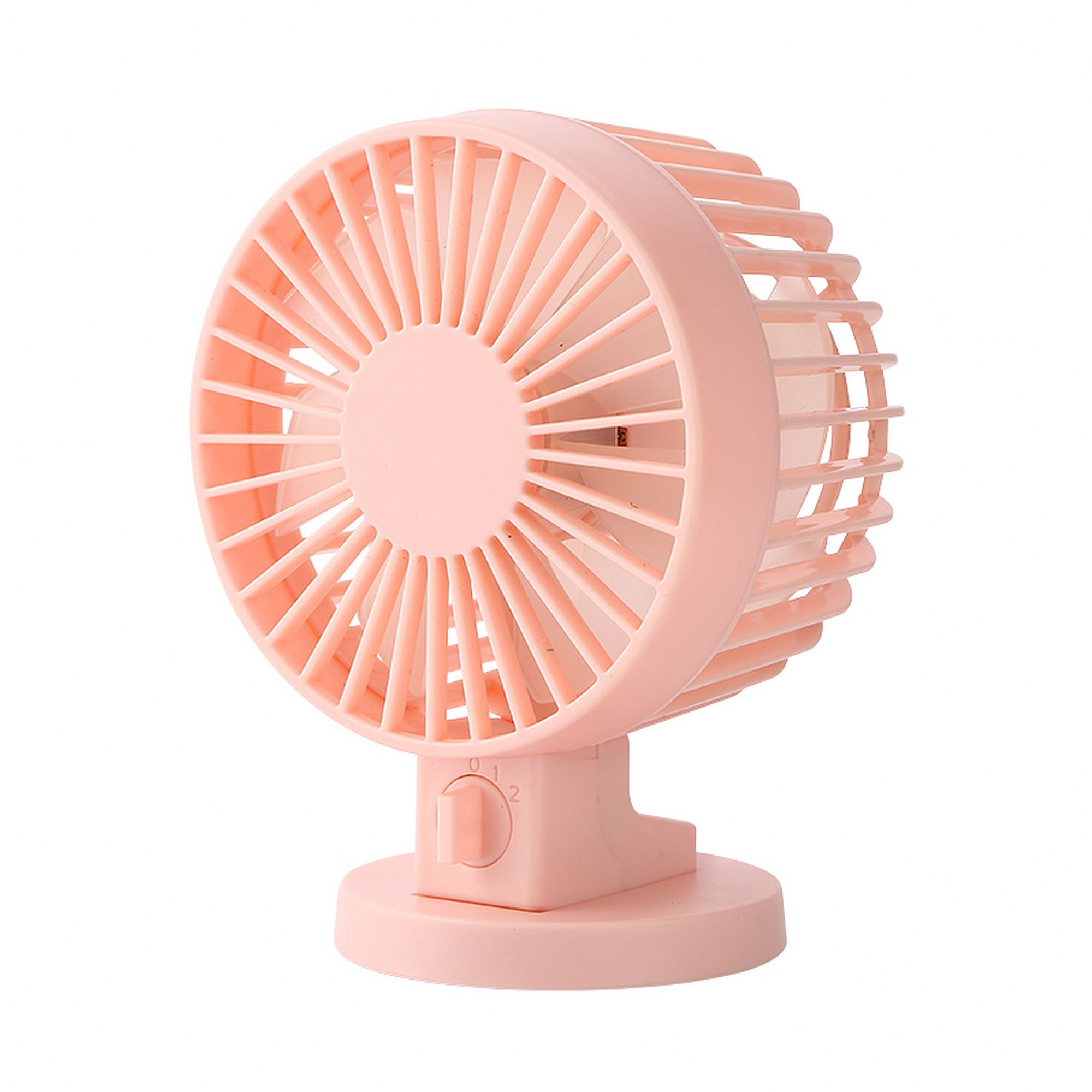 La Vague Zephyr Mini USB-Ventilator mit zwei Motoren pink