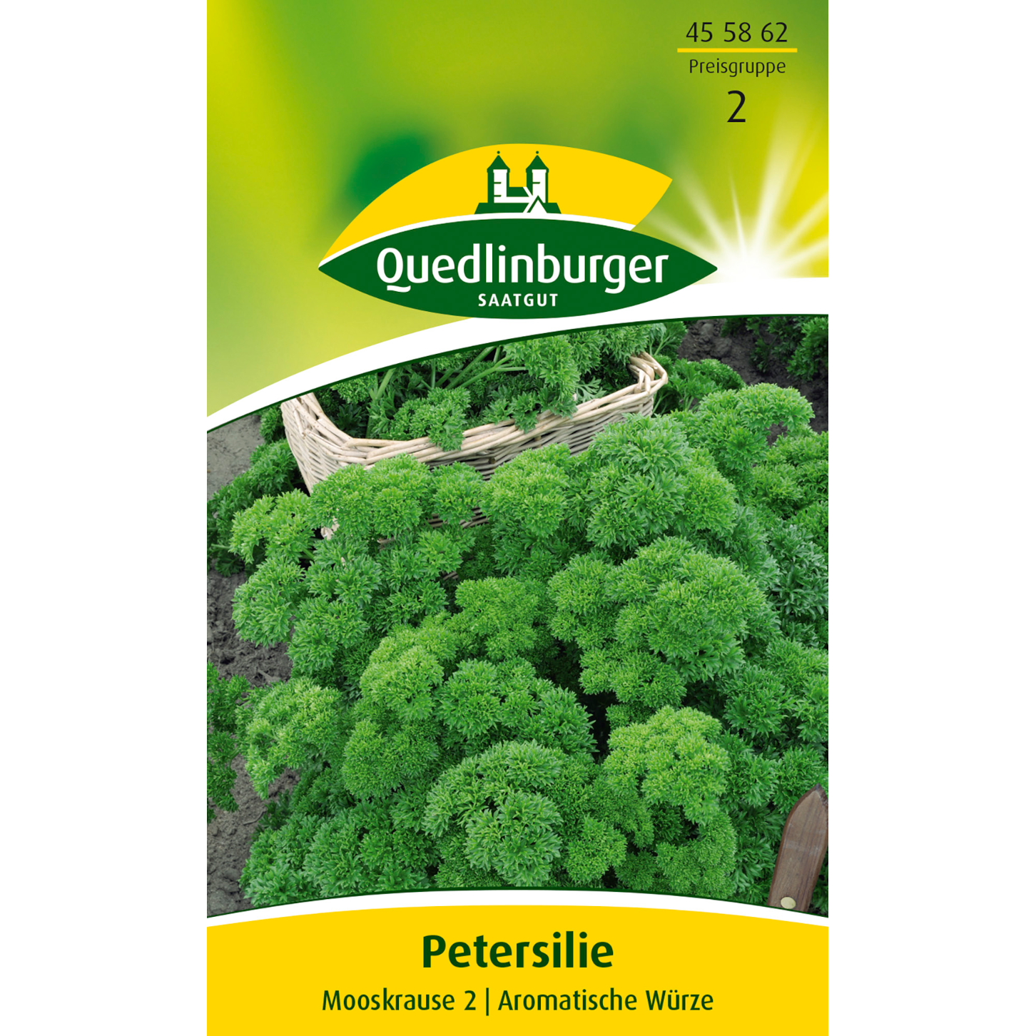 Quedlinburger Sämereien Petersilie Mooskrause 2