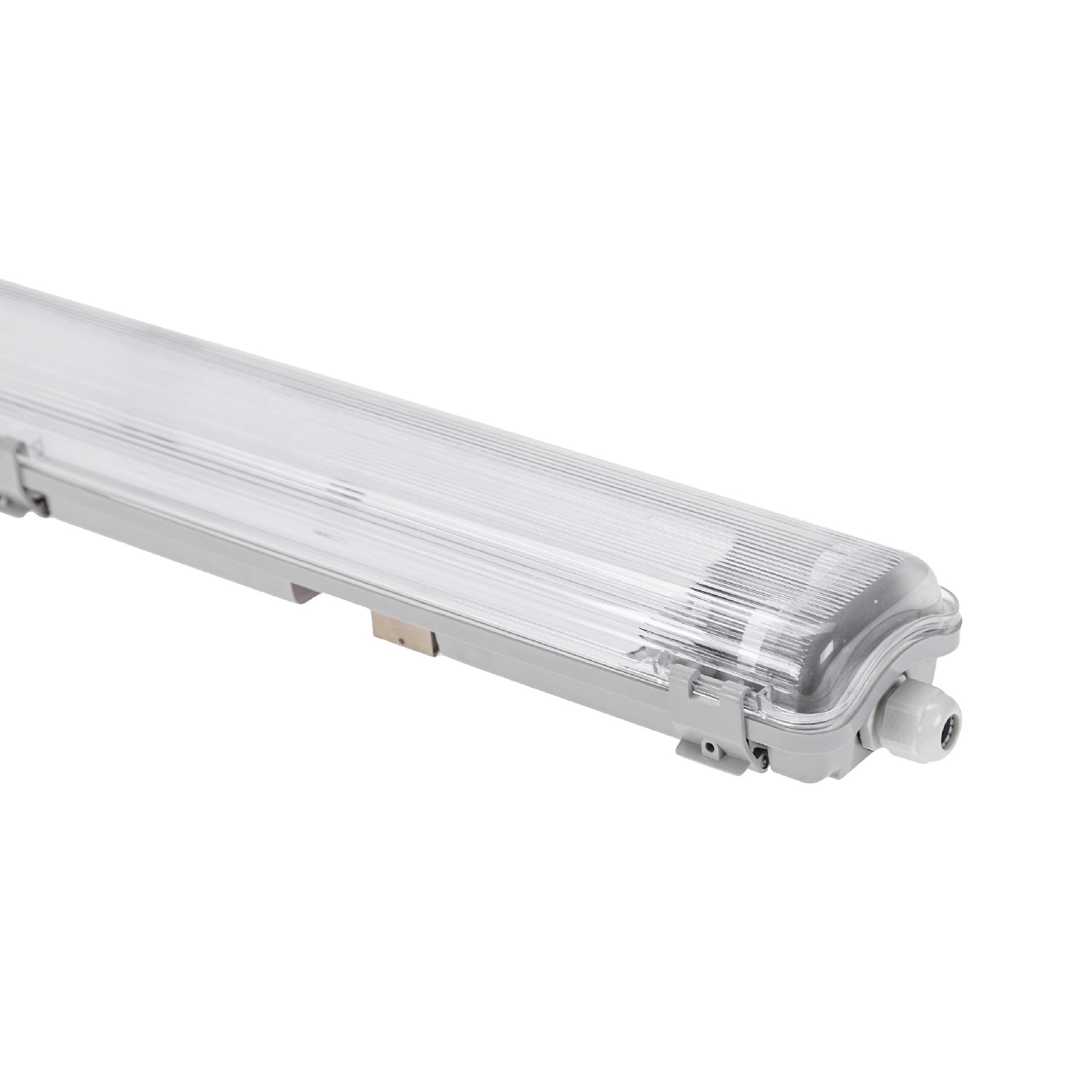 Limea Feuchtraumleuchte für austauschbare Leuchtmittel 2x150cm G13 LED Röhren