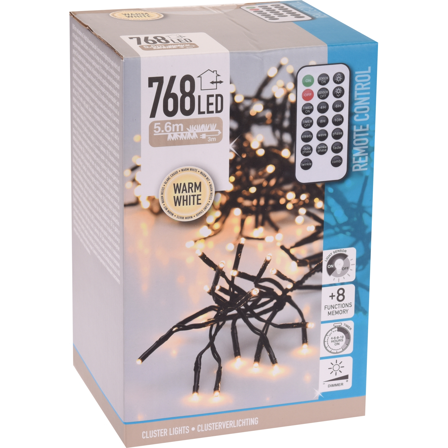 Koopman Clusterlichterkette 5,6 m