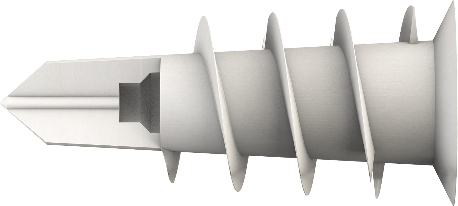 TOX Gipskartondübel Spiral 32 + Schraube RUDO