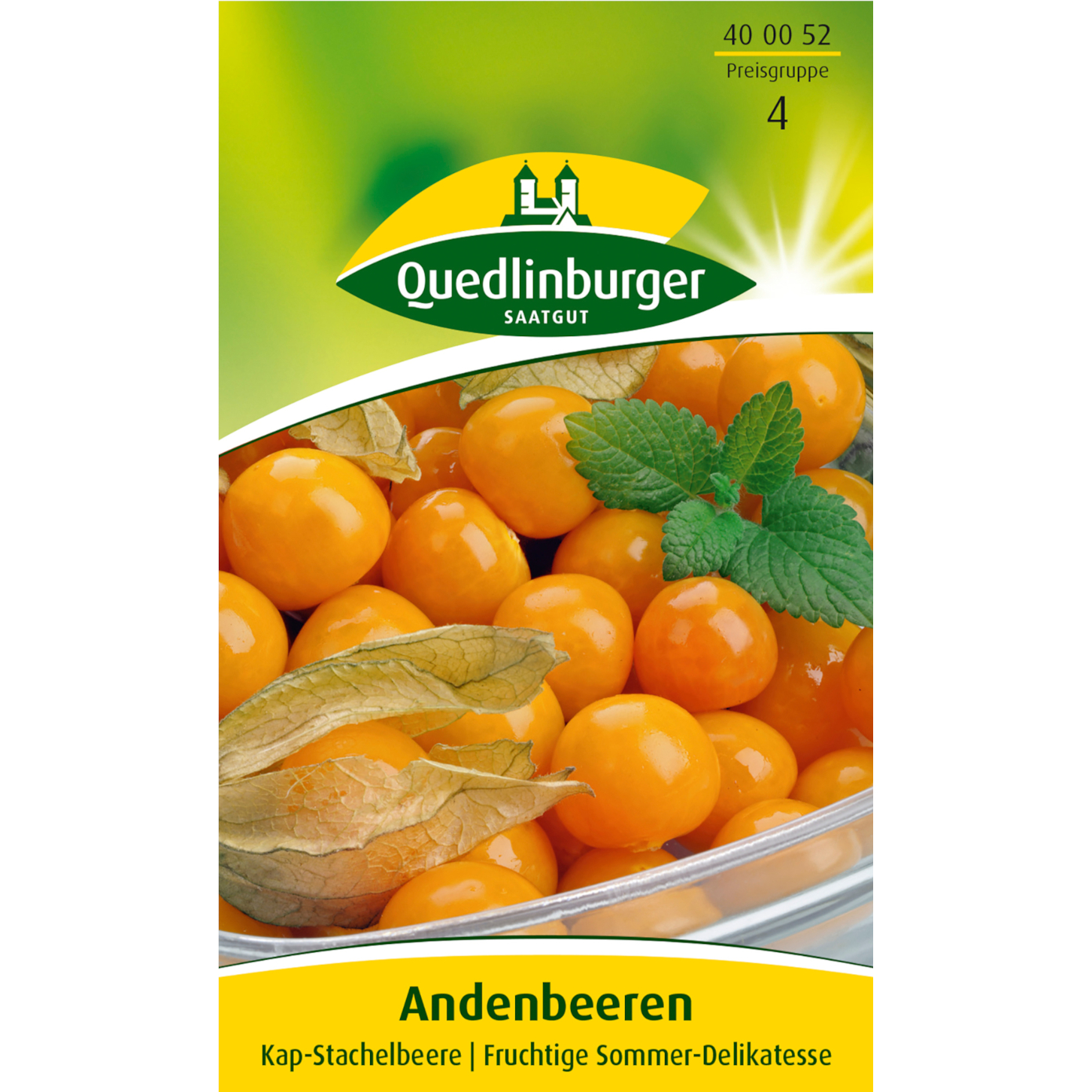 Quedlinburger Sämereien Andenbeeren Kapstachelbeere