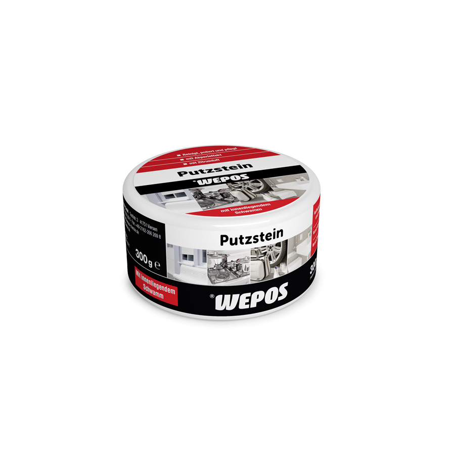 Wepos Putzstein mit innenliegendem Schwamm 300 g