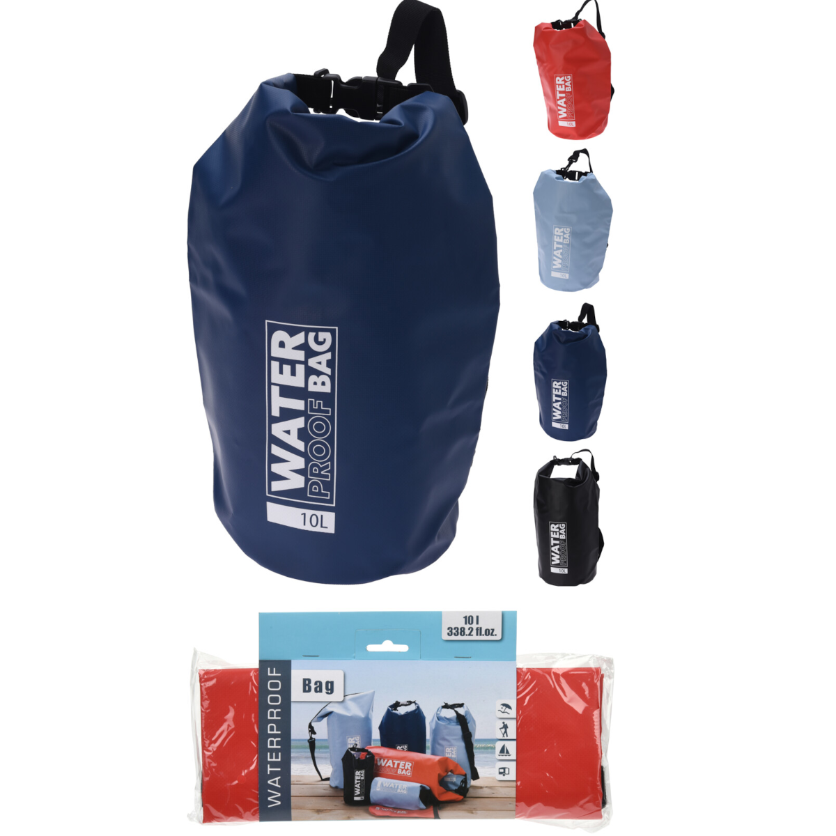 Redcliffs wasserdichte Tasche (10L)