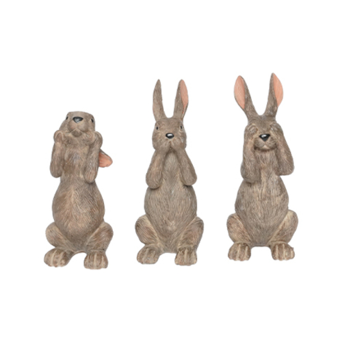 House of Nature Hase 3 verschiedene Motive 15 cm