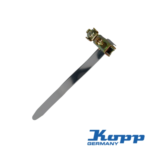 Kopp Erdungsbandschelle mit Anschlussklemme