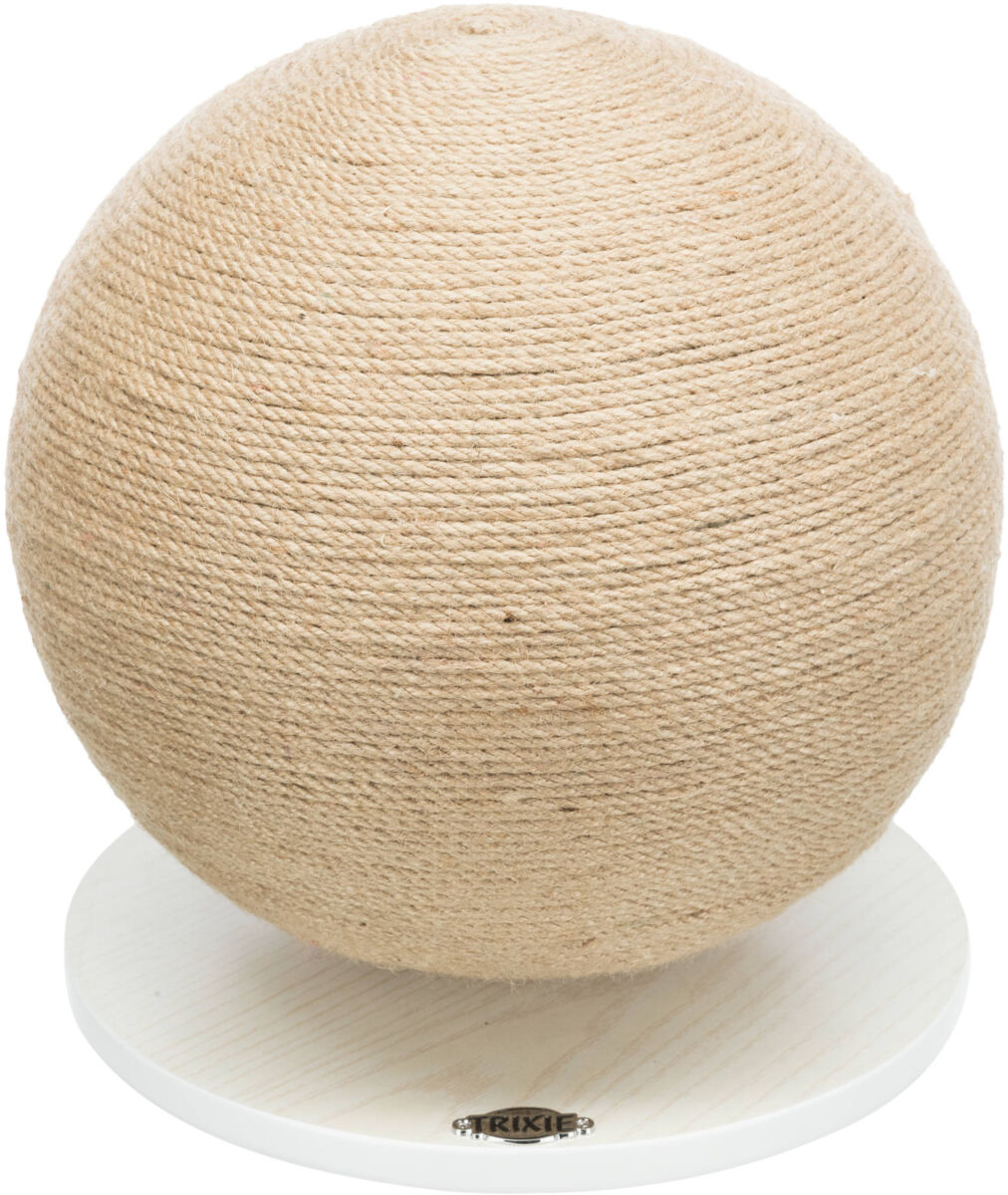 Trixie Kratzball auf Holzplatte ø 29 × 31 cm