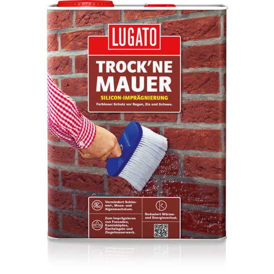 Lugato Trockne Mauer Silicon-Imprägnierung