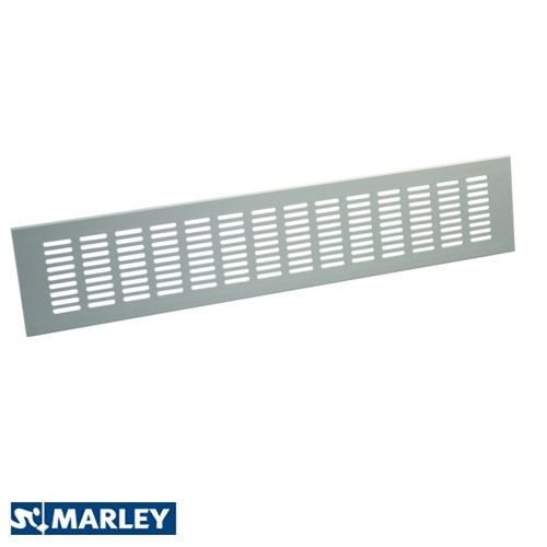 Marley Lüftungsstegblech aus Aluminium 400 x 80 mm, alu