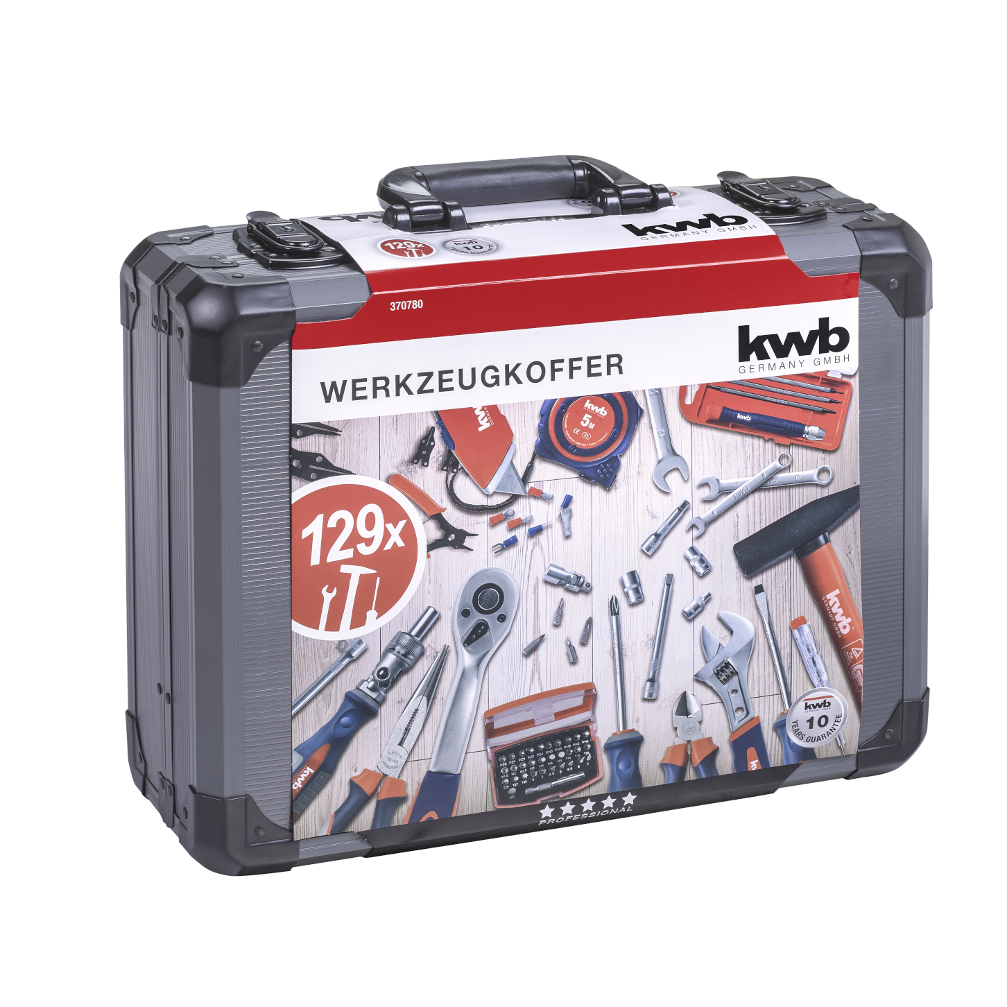 KWB Werkzeugkoffer 129 tlg.