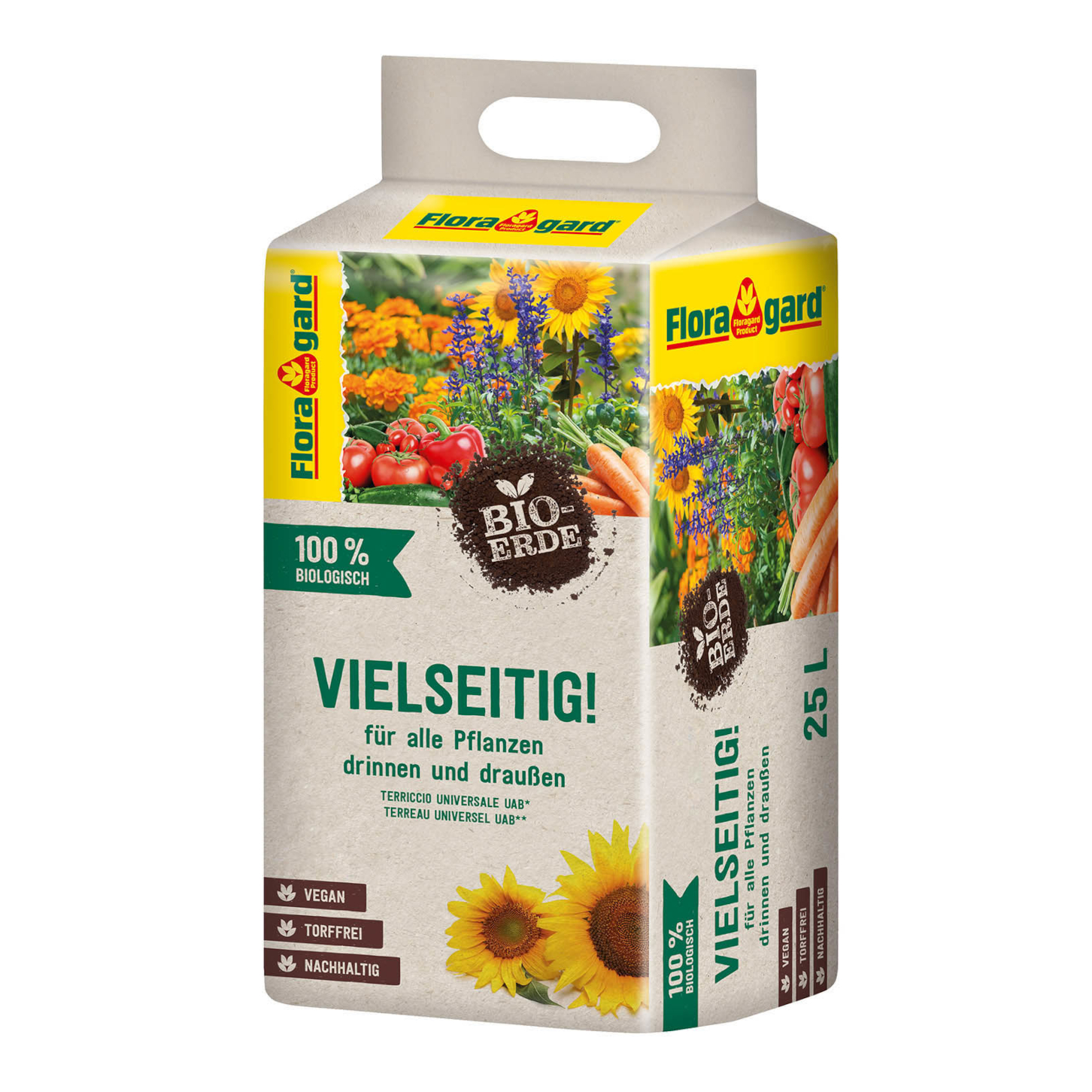 Floragard Bio-Universalerde 1x25 L