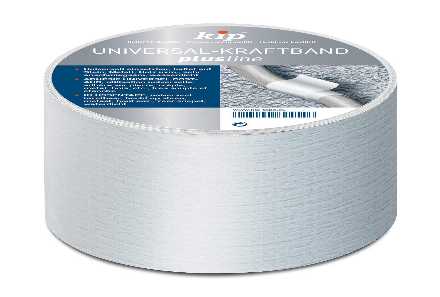 Kip Universal-Kraftband 48 mm x 25 m weiß