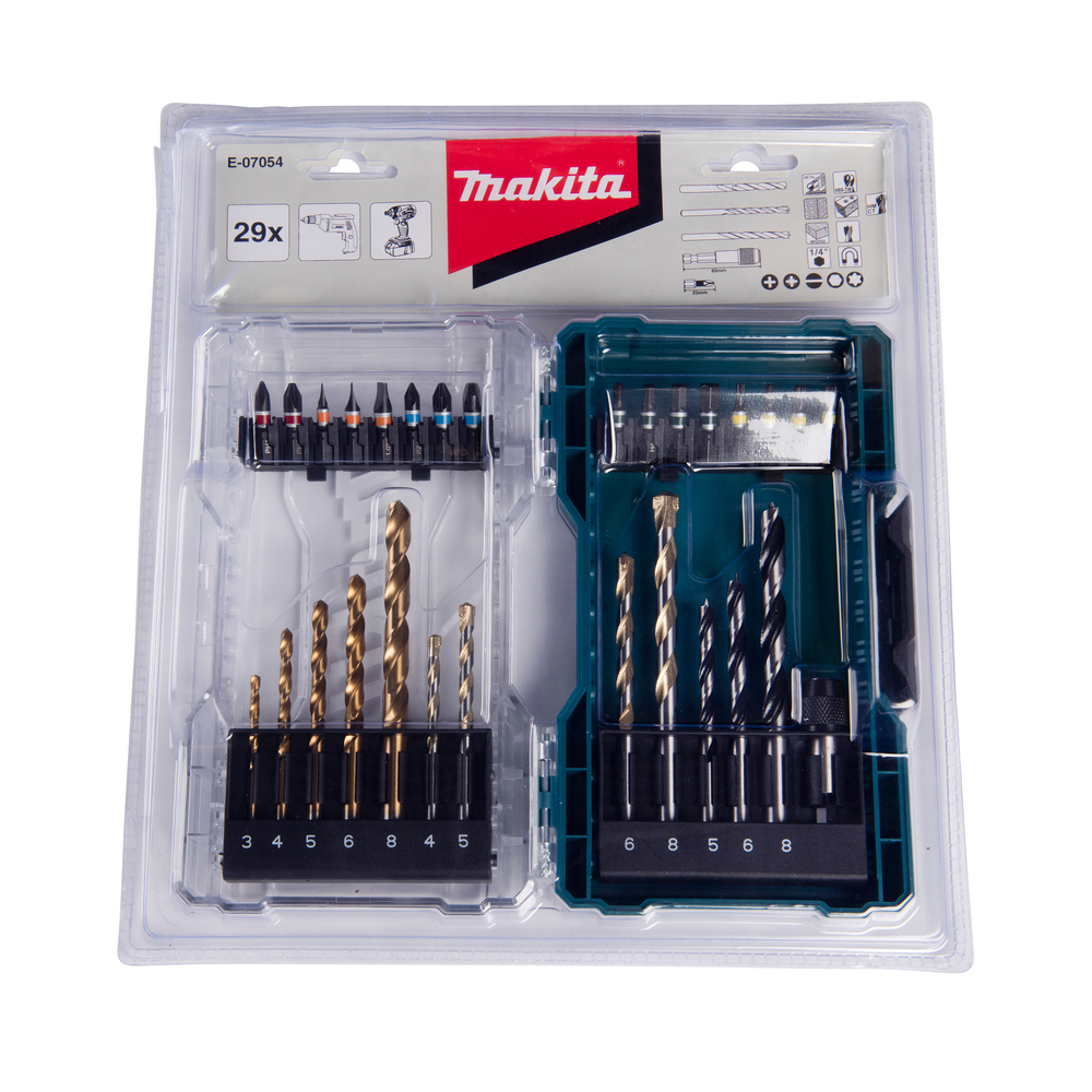 Makita Bohrer-Bit-Set 29-teilig E-07054