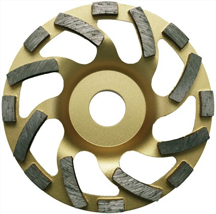 Elmag Diamant-Schleiftopf 125mm Universal Gold